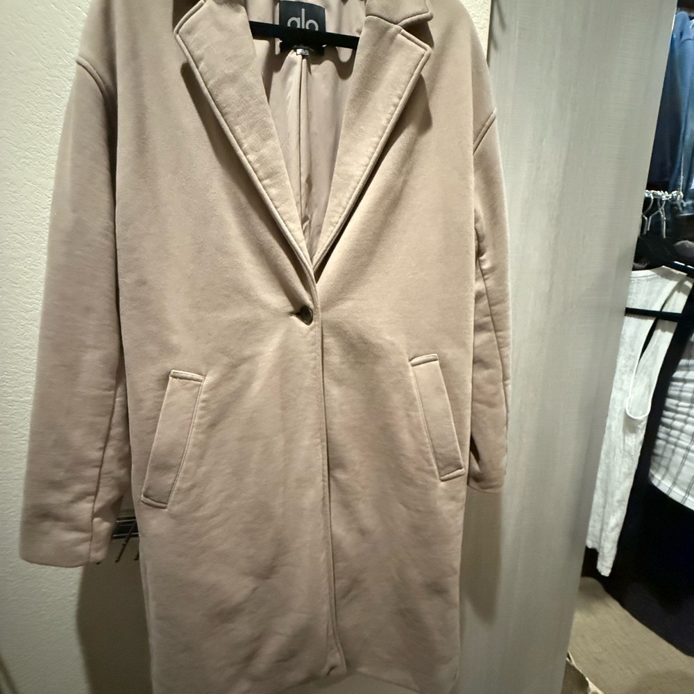 ALO Yoga Women's Beige Trench Coat